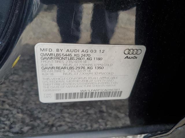 2012 AUDI Q5 PREMIUM PLUS