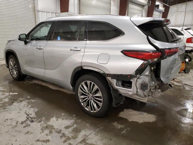 TOYOTA HIGHLANDER 2021 Серебристый