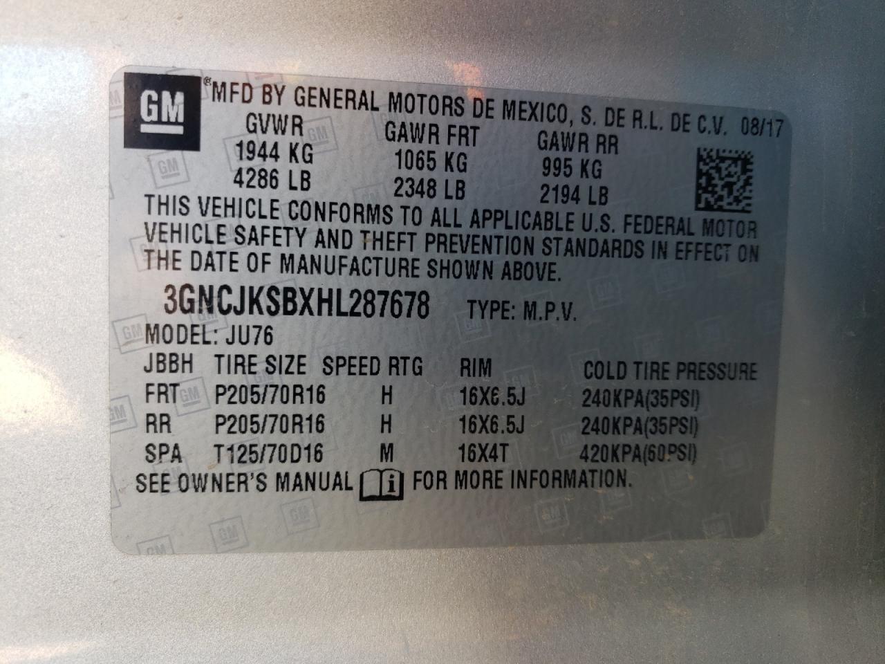 2017 Chevrolet Trax - Image 13