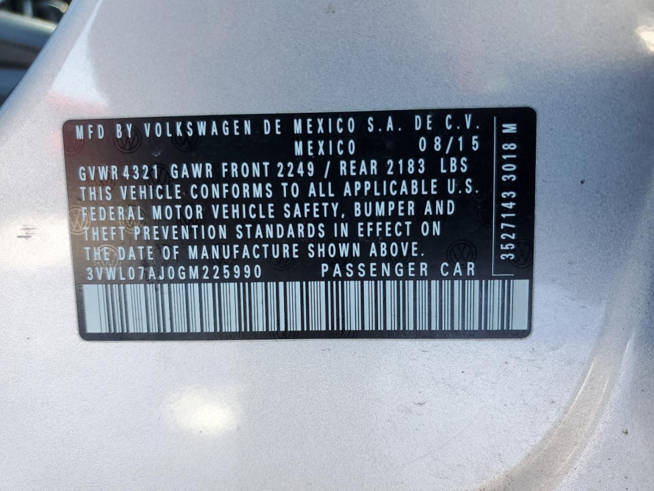 2016 Volkswagen Jetta - Image 12