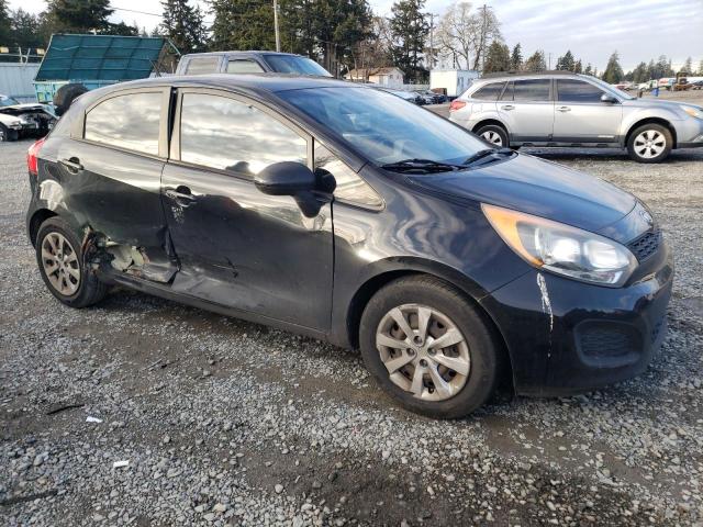  KIA RIO 2012 Черный