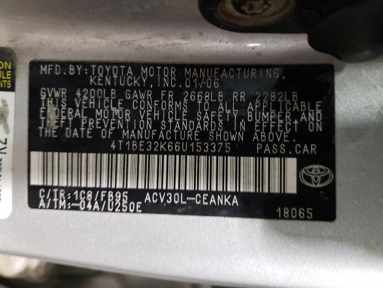 2006 Toyota Camry - Image 14