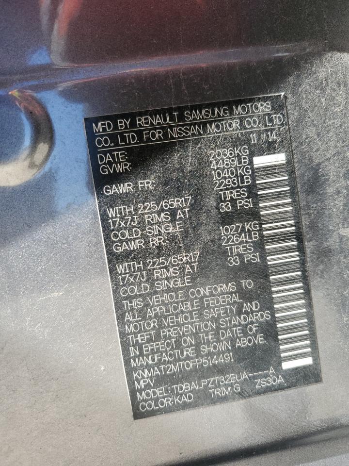 2015 Nissan Rogue - Image 15