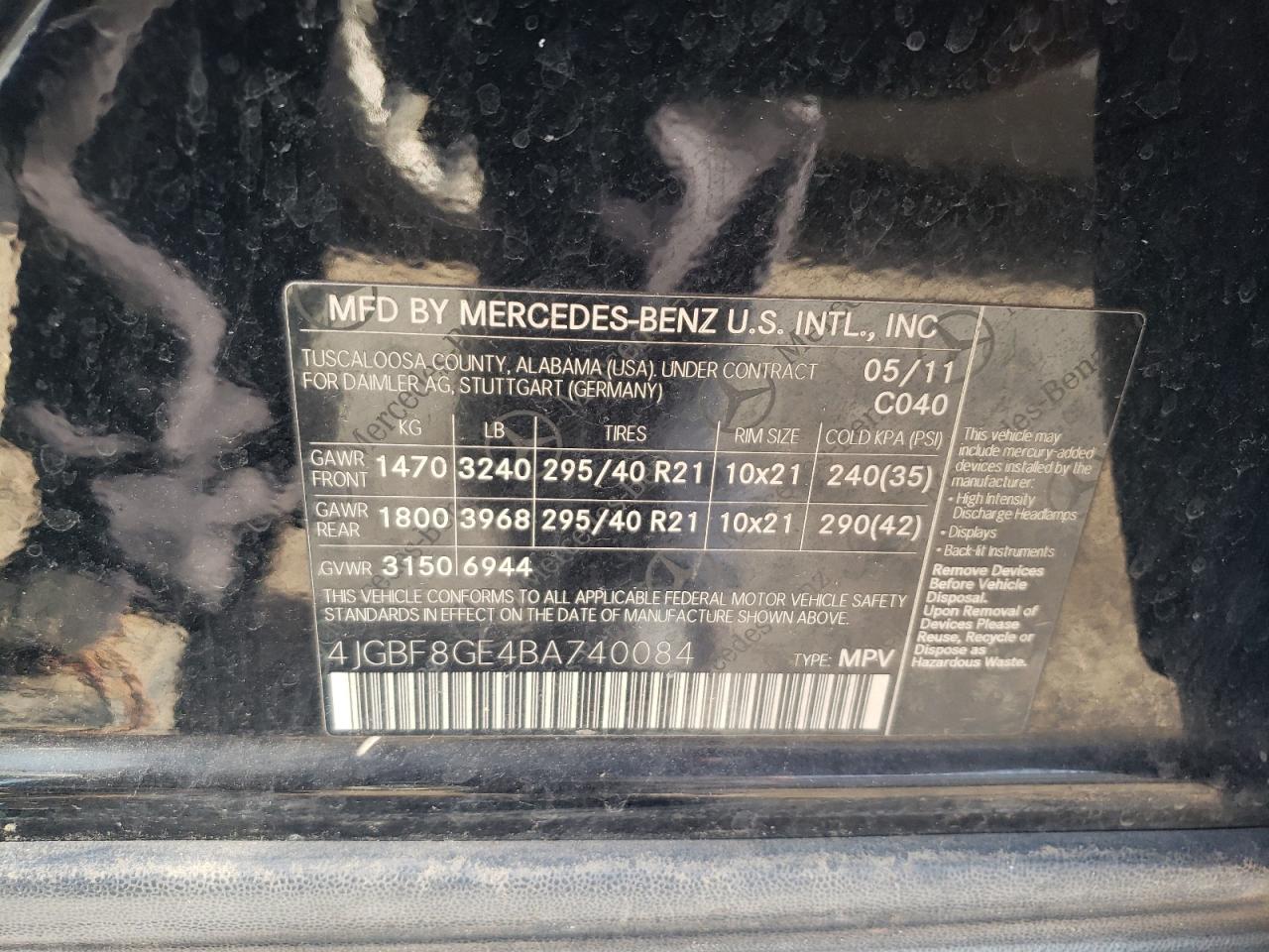 2011 Mercedes-Benz GL-klasse - Image 14