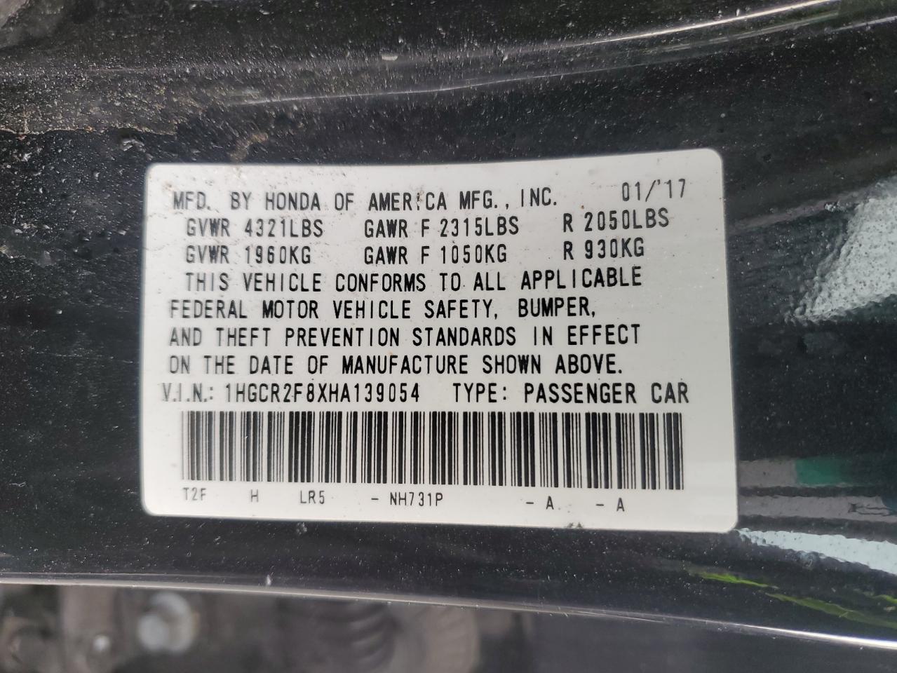 2017 Honda Accord - Image 12