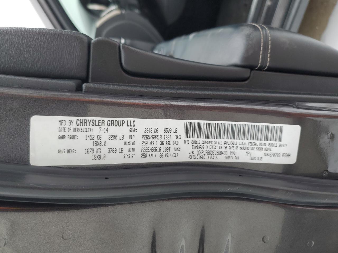 2014 Jeep Grand Cherokee - Image 13