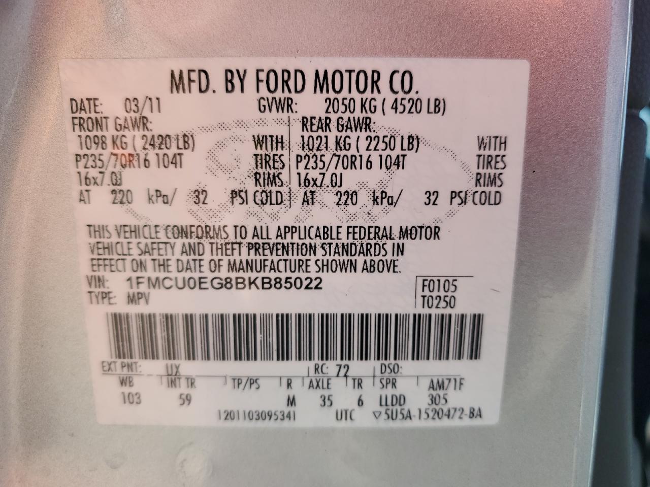 2011 Ford Escape - Image 13