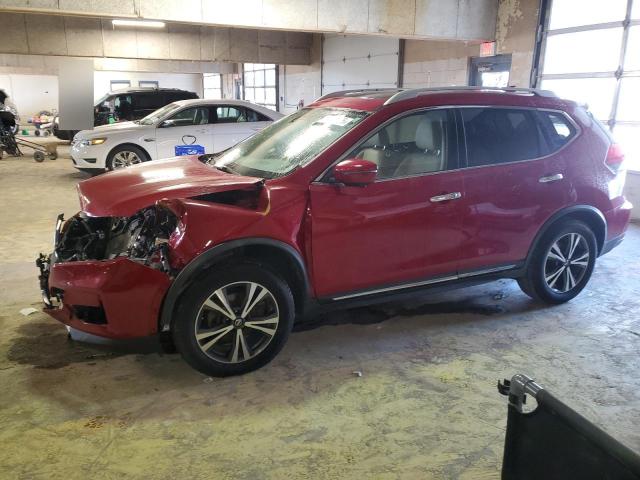  NISSAN ROGUE 2017 Красный