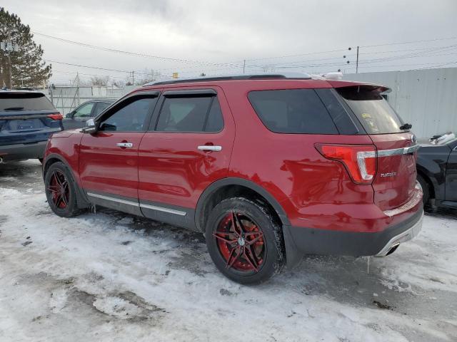  FORD EXPLORER 2017 Red
