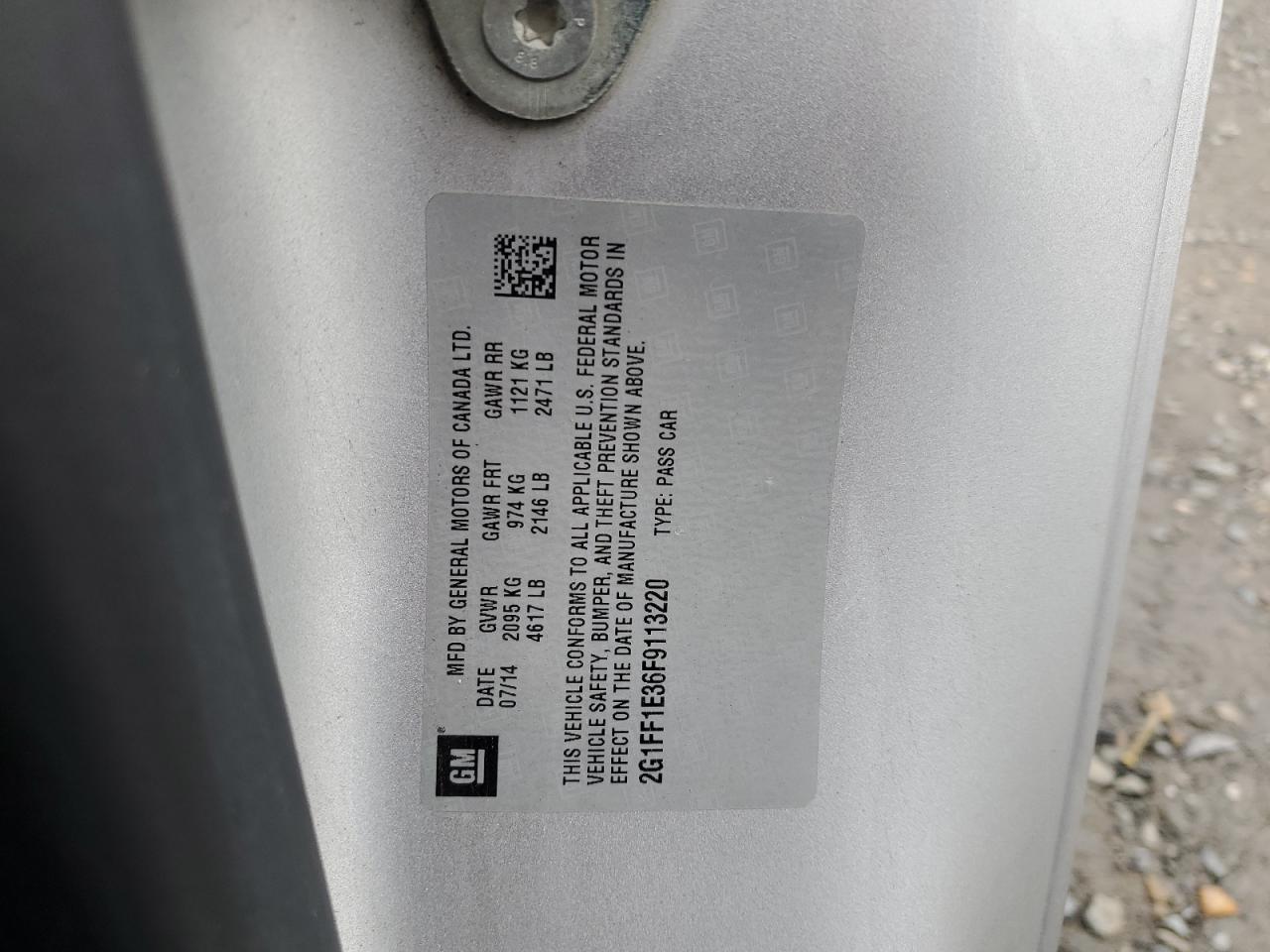 2015 Chevrolet Camaro - Image 12