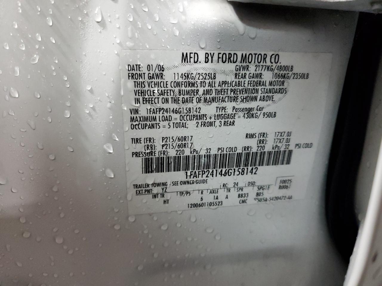 2006 Ford Five Hundred - Image 12