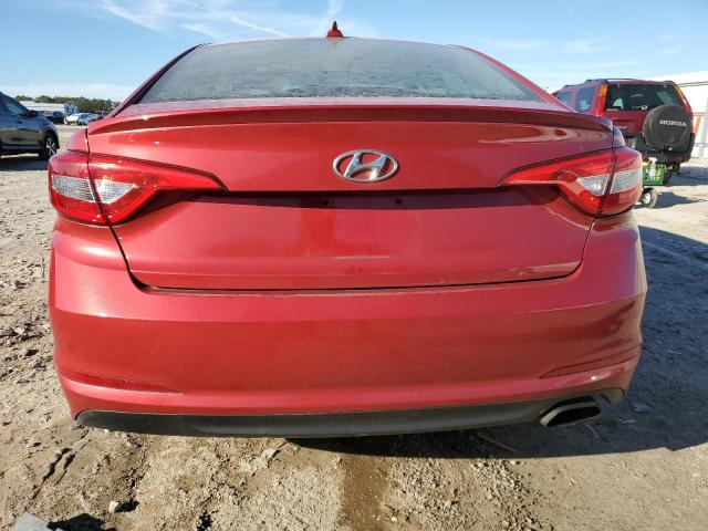  HYUNDAI SONATA 2017 Красный