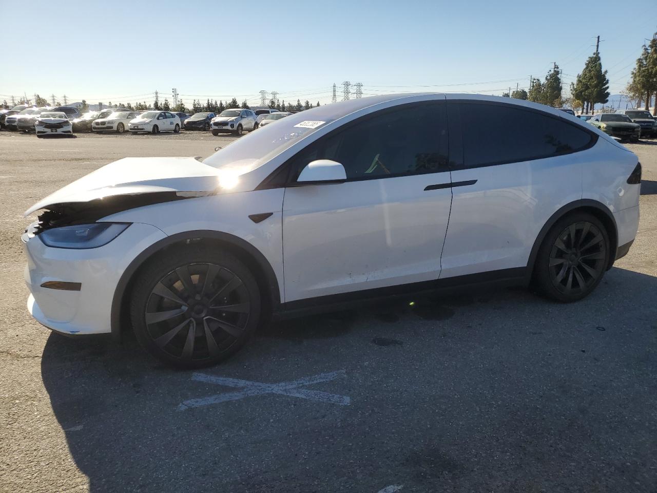 2024 Tesla Model X იყიდება Rancho Cucamonga-ში, CA - Front End