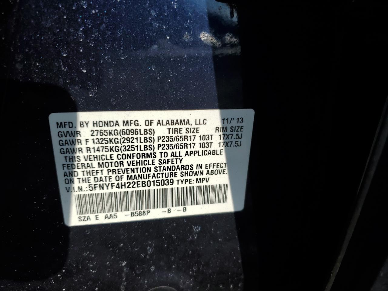 2014 Honda Pilot - Image 14