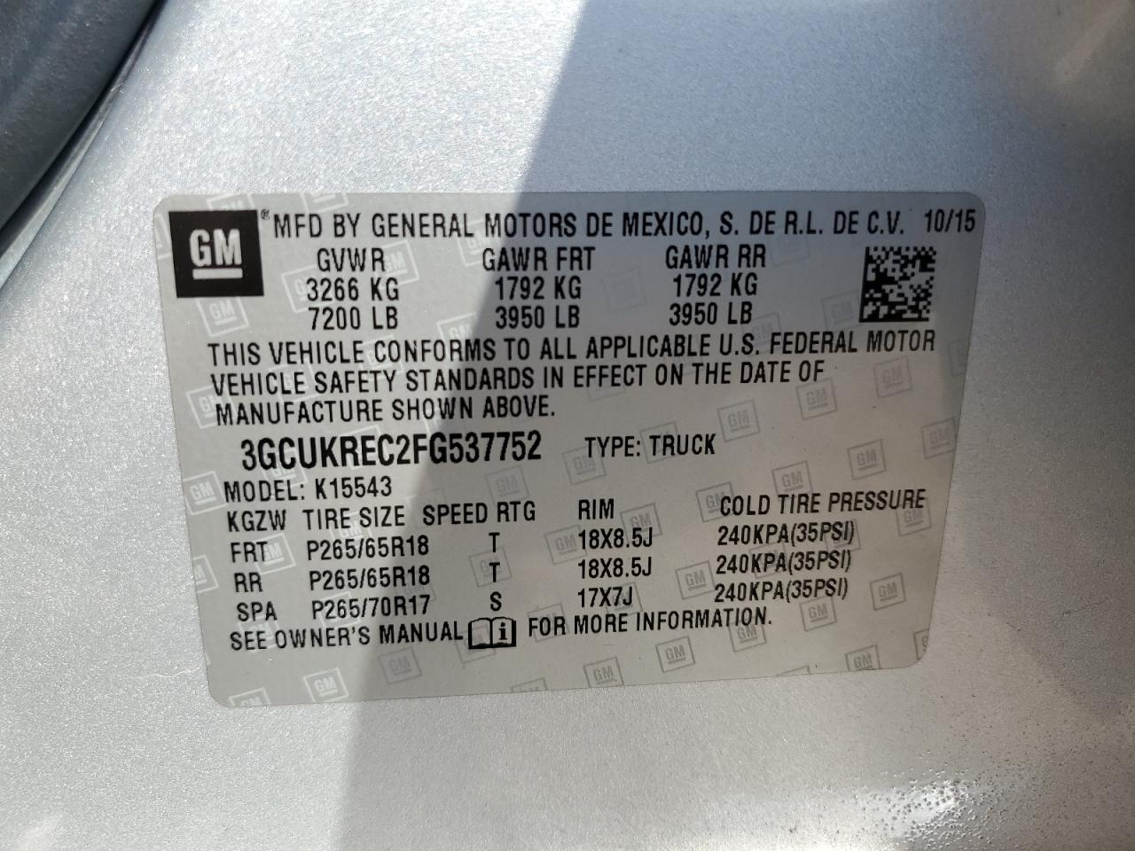 2015 Chevrolet Silverado - Image 12