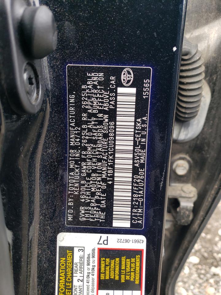 2012 Toyota Camry - Image 14