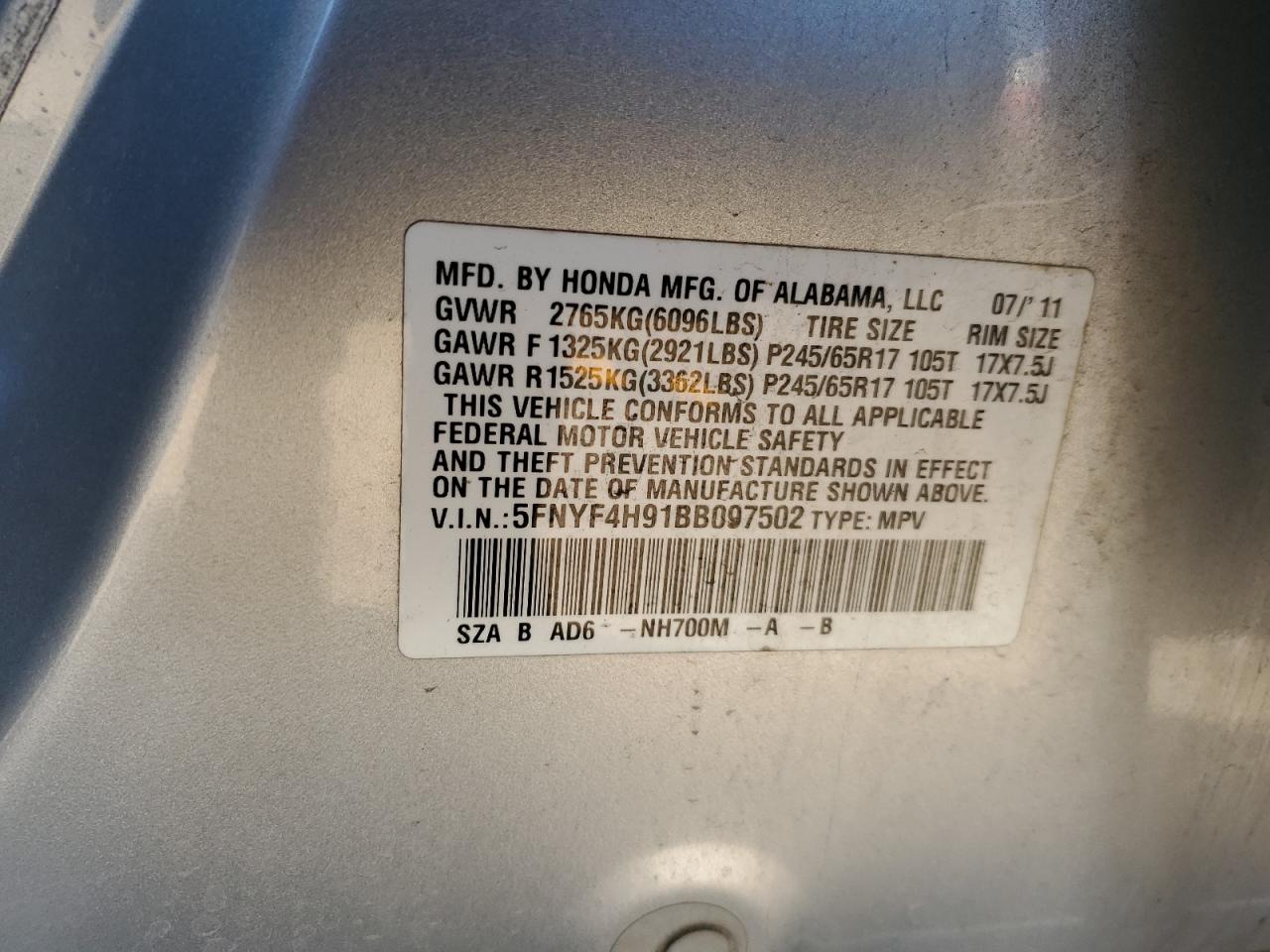2011 Honda Pilot - Image 14