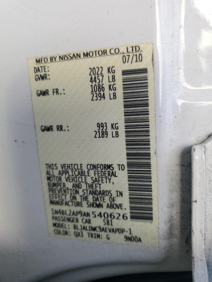 2010 Nissan Altima - Image 13