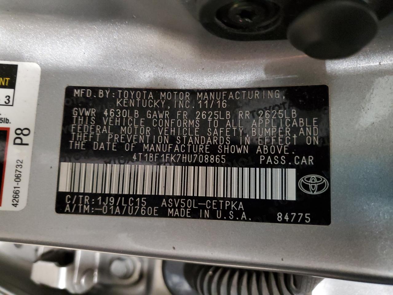 2017 Toyota Camry - Image 13