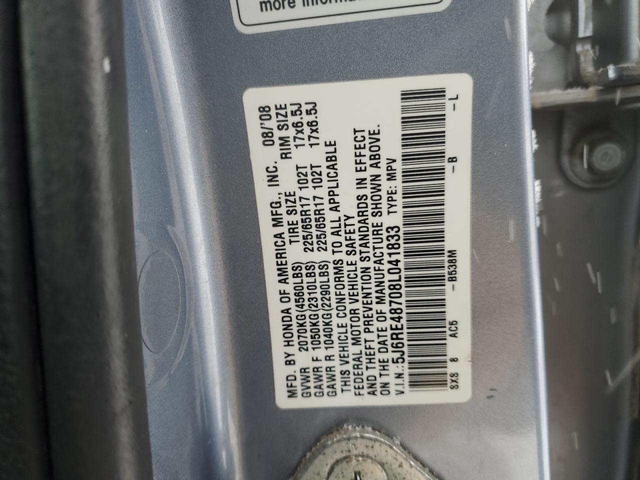 2008 Honda CR-V - Image 13
