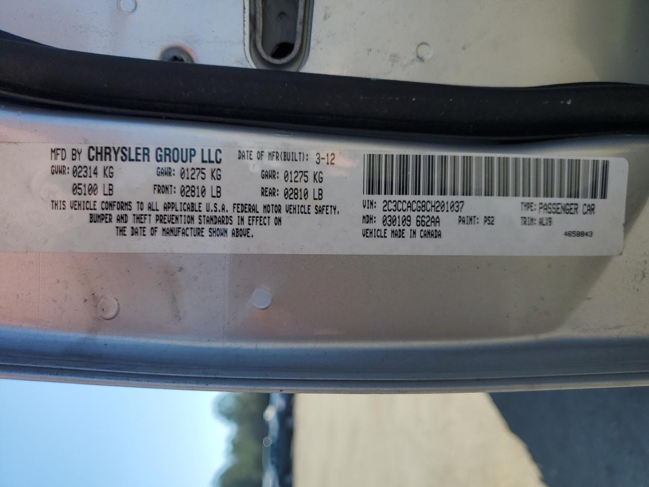 2012 Chrysler 300 - Image 14
