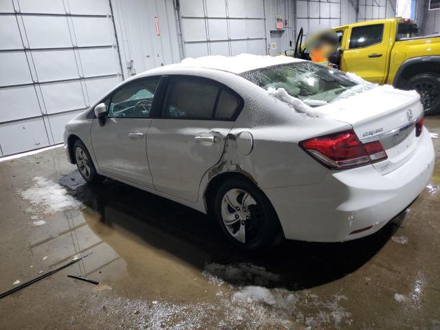  HONDA CIVIC 2015 White