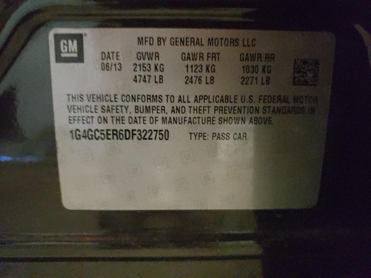 2013 Buick LaCrosse - Image 13