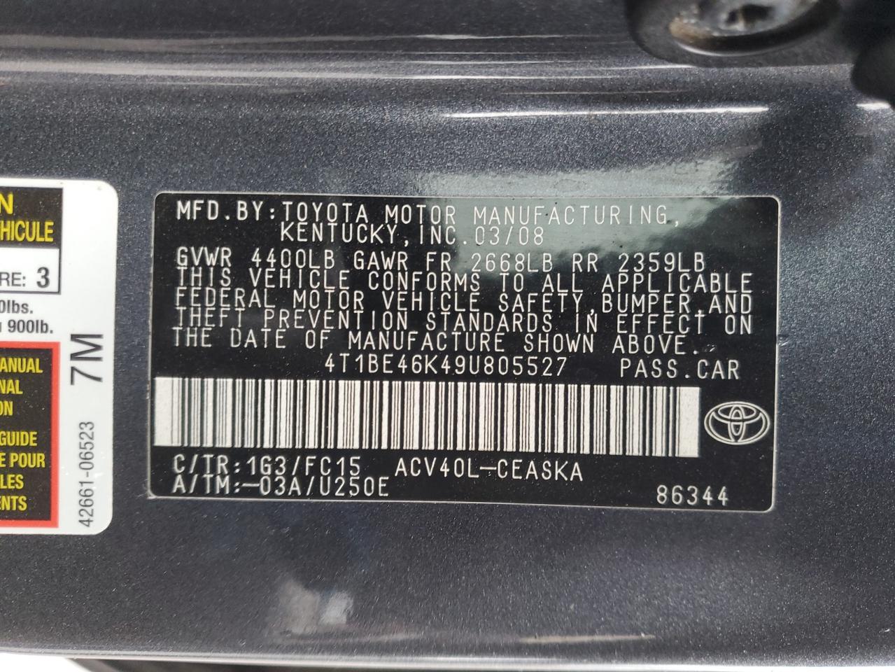 2009 Toyota Camry - Image 15