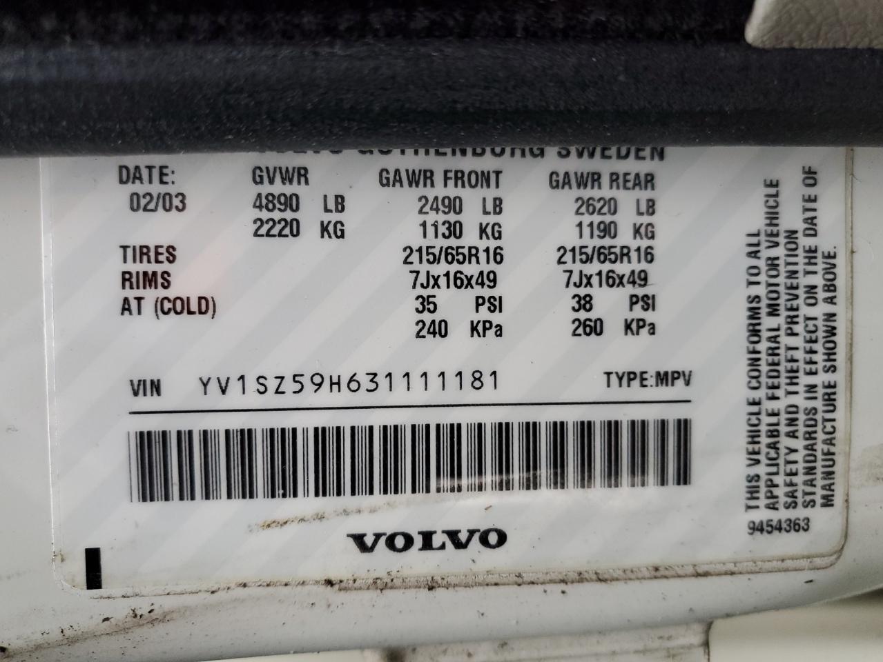 2003 Volvo XC70 - Image 14
