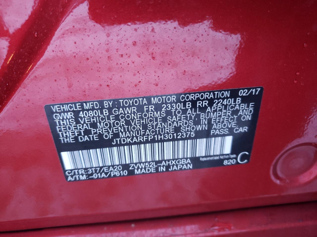 2017 Toyota Prius - Image 12