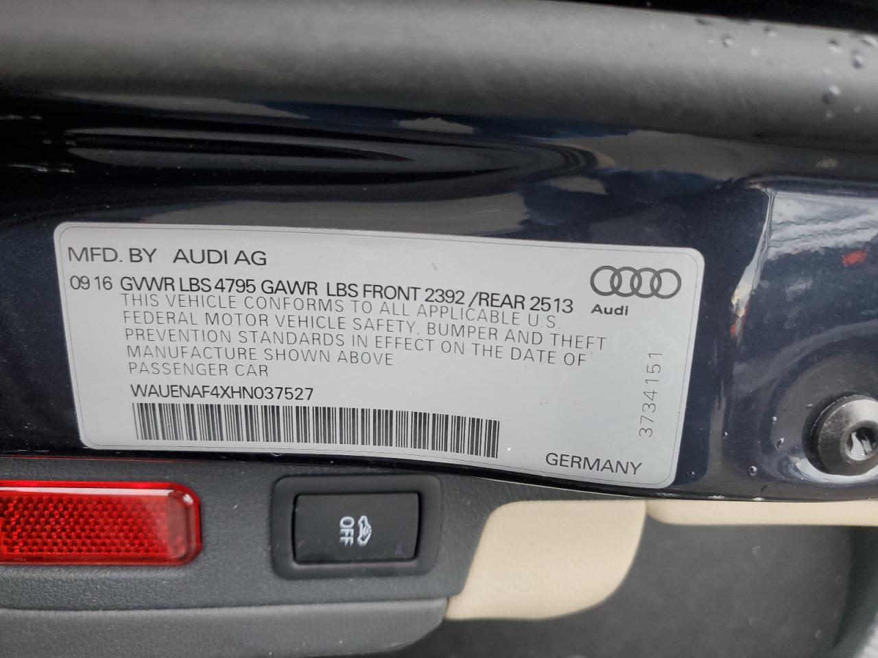 2017 Audi A4 - Image 13