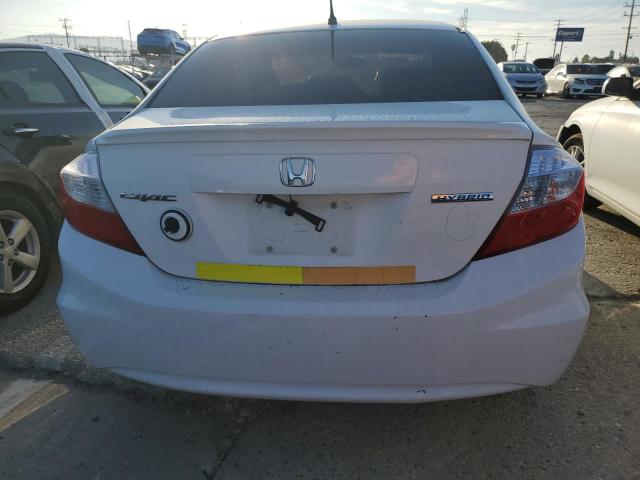  HONDA CIVIC 2012 Белый