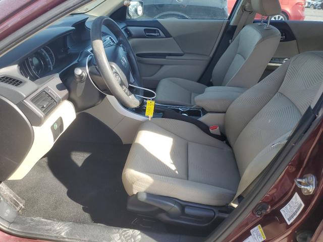 Sedans HONDA ACCORD 2015 Czerwony