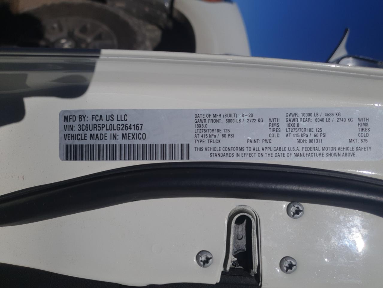 2020 RAM 2500 - Image 12