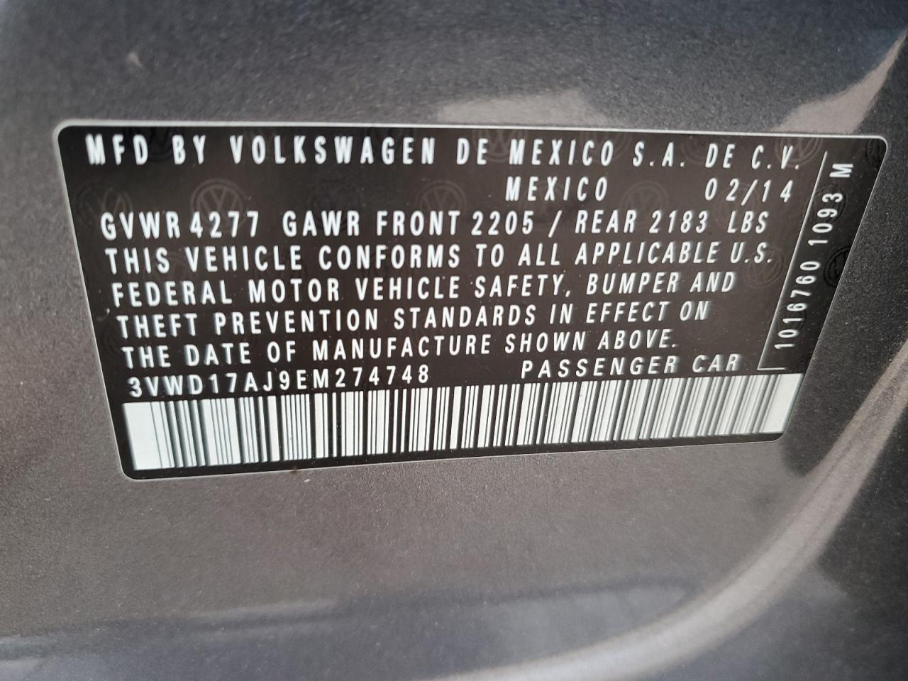 2014 Volkswagen Jetta - Image 12