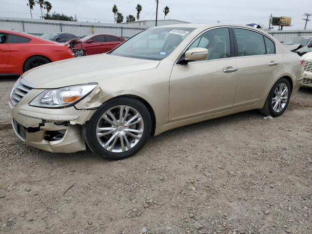 2011 Hyundai Genesis 3.8L de vânzare în Mercedes, TX - Front End