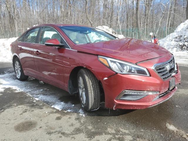 HYUNDAI SONATA 2015 Czerwony