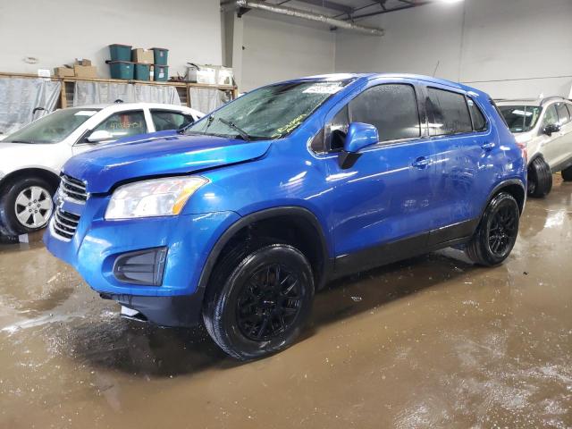  CHEVROLET TRAX 2016 Blue