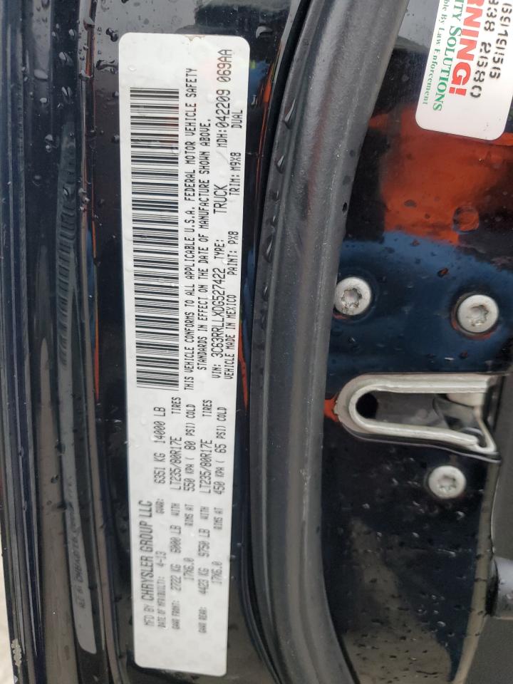 2013 Ram 3500 Slt VIN: 3C63RRLLXDG527422 Lot: 44963425