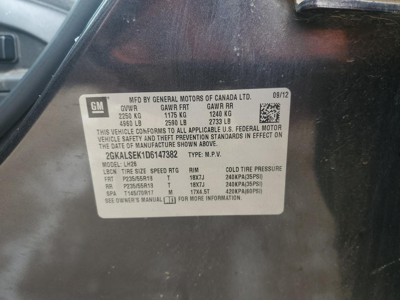 2013 GMC Terrain - Image 13