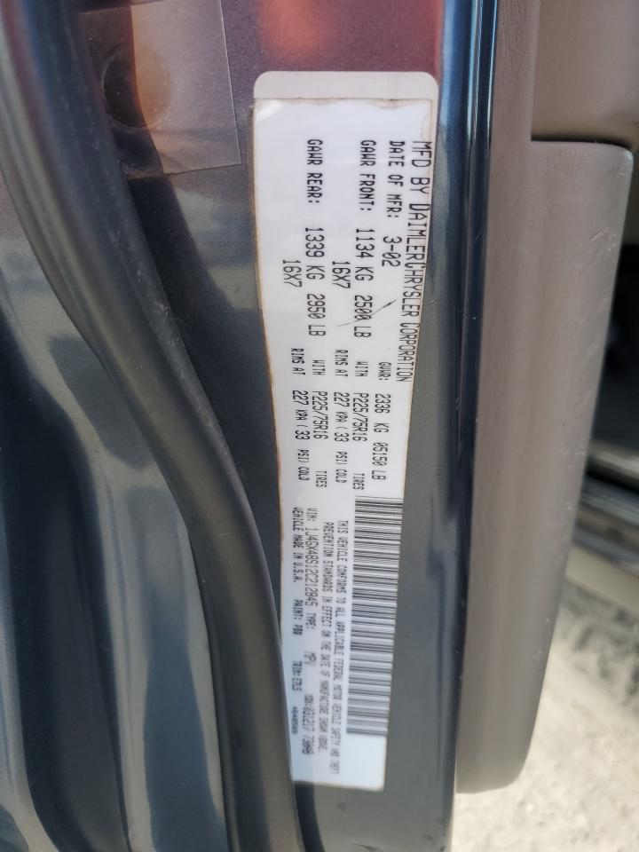 2002 Jeep Grand Cherokee Laredo VIN: 1J4GX48S12C212845 Lot: 46198535