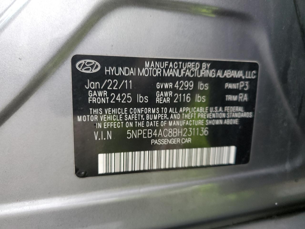 2011 Hyundai Sonata - Image 14