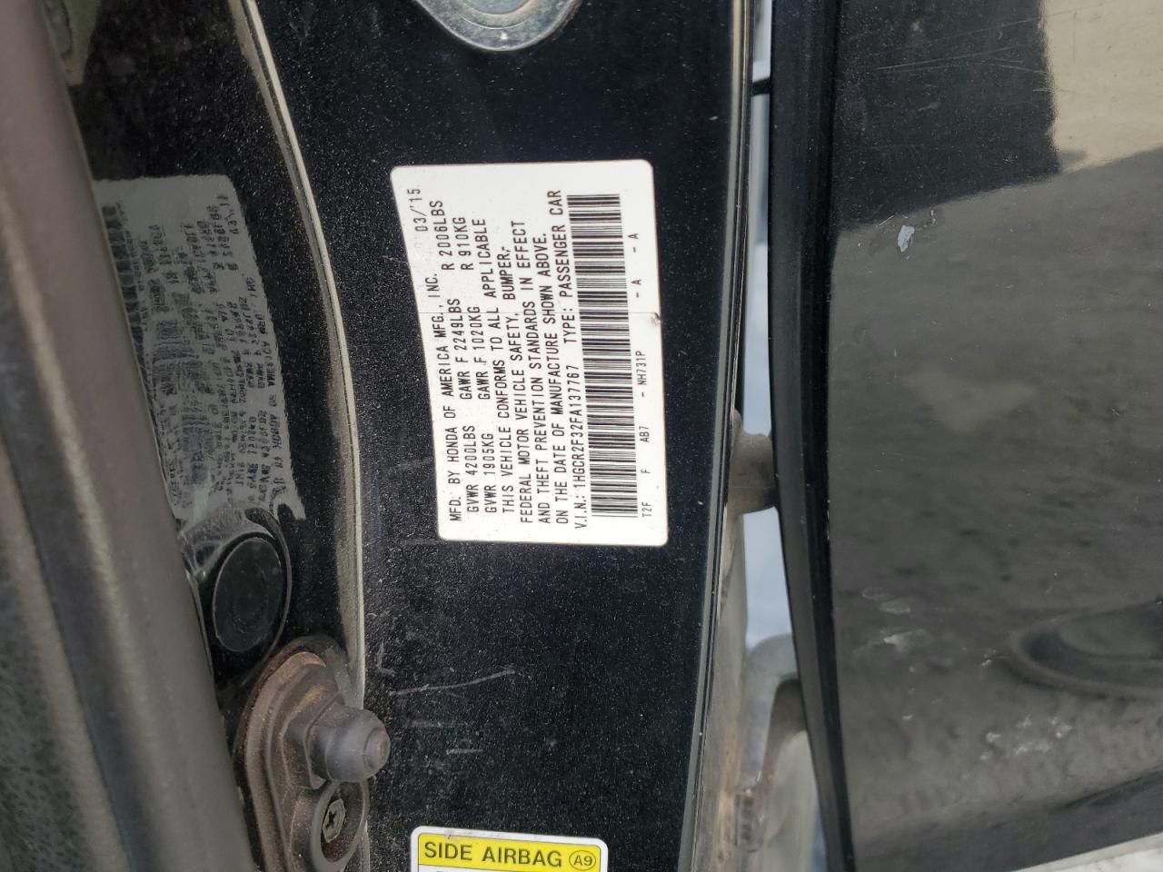 2015 Honda Accord - Image 12