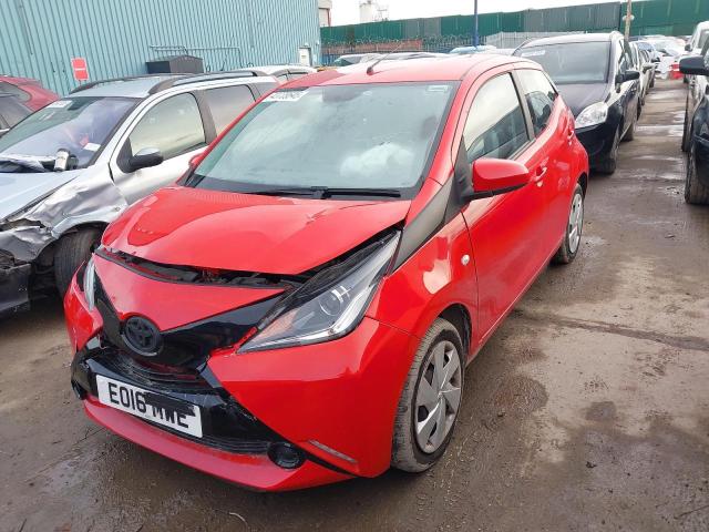 2016 TOYOTA AYGO X-PLA for sale at Copart ROCHFORD