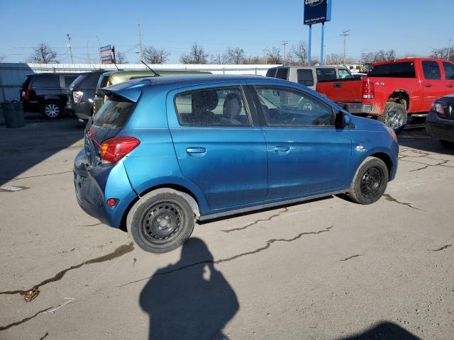 Hatchbacks MITSUBISHI MIRAGE 2015 Blue