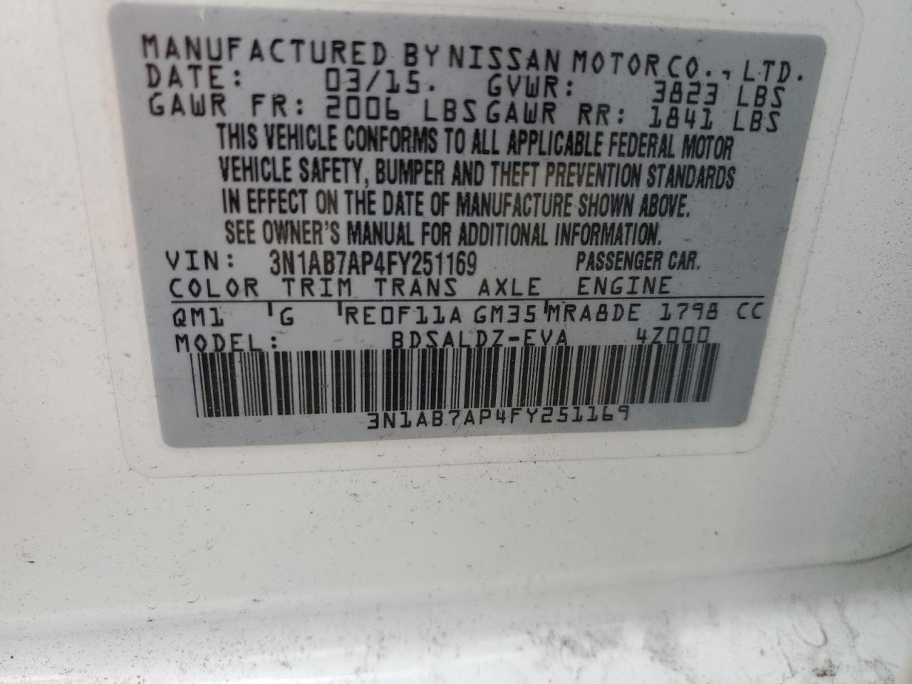 2015 Nissan Sentra - Image 12