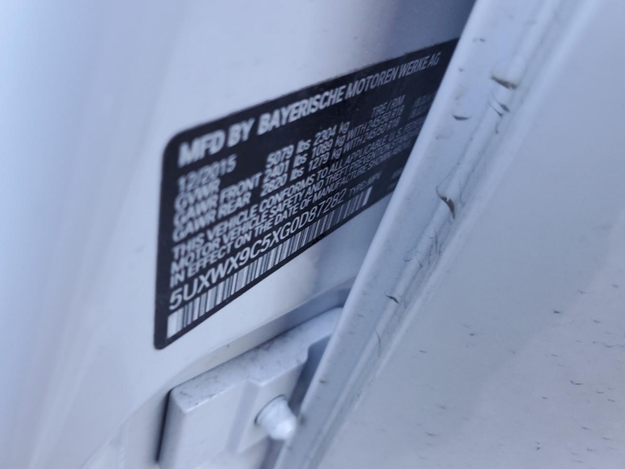 2016 BMW X3 - Image 14