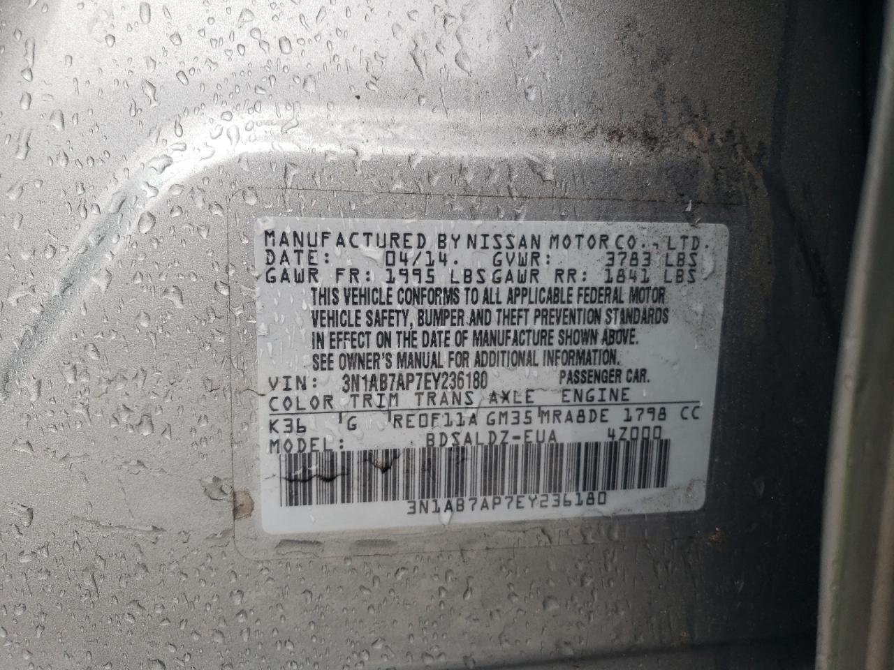 2014 Nissan Sentra - Image 12