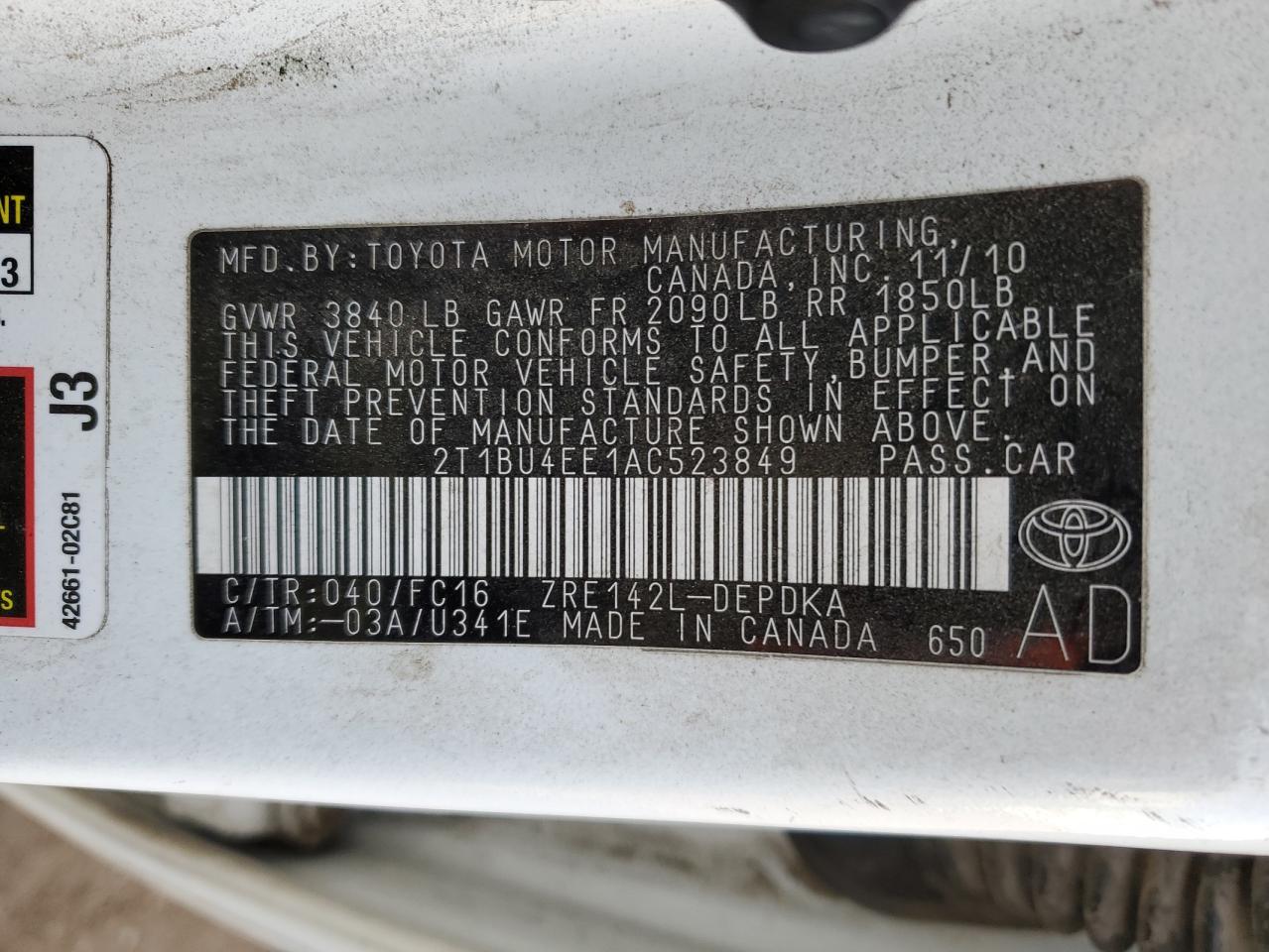 2010 Toyota Corolla - Image 14