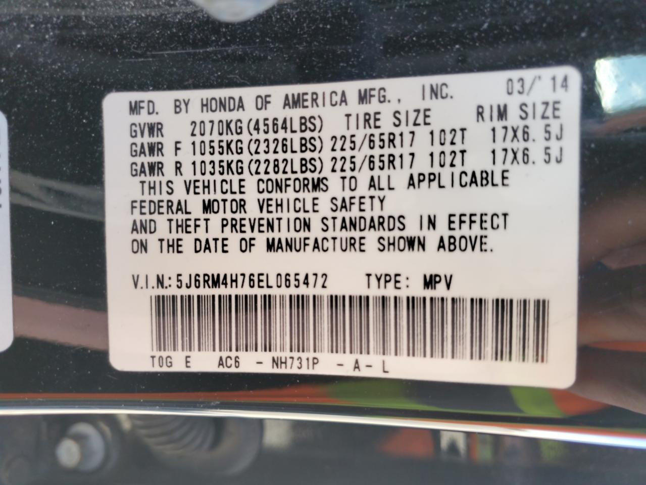 2014 Honda CR-V - Image 13